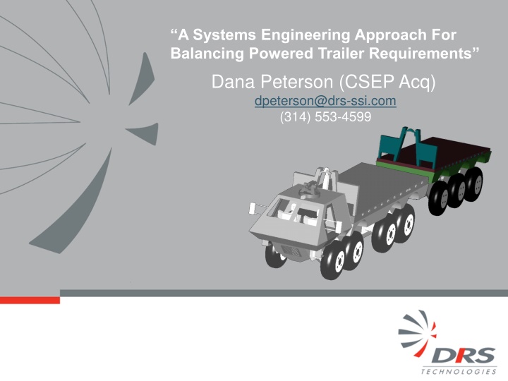 a systems engineering approach for balancing