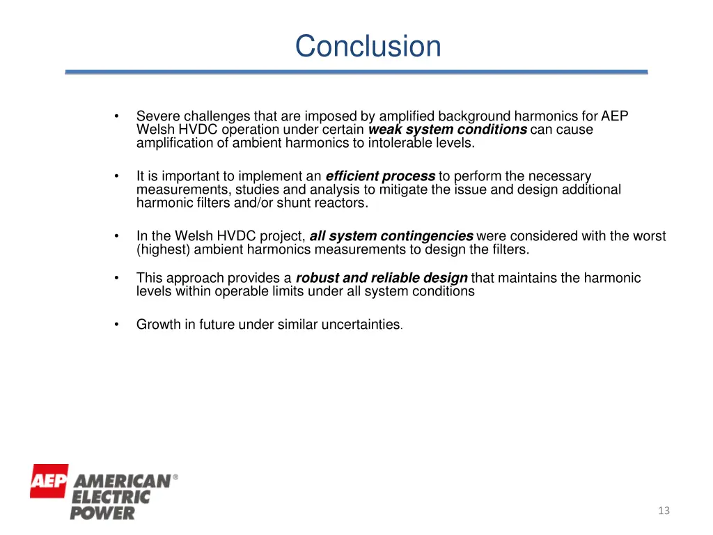 conclusion