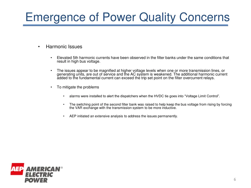 emergence of power quality concerns 1
