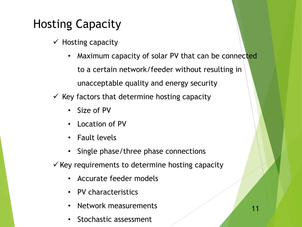 hosting capacity