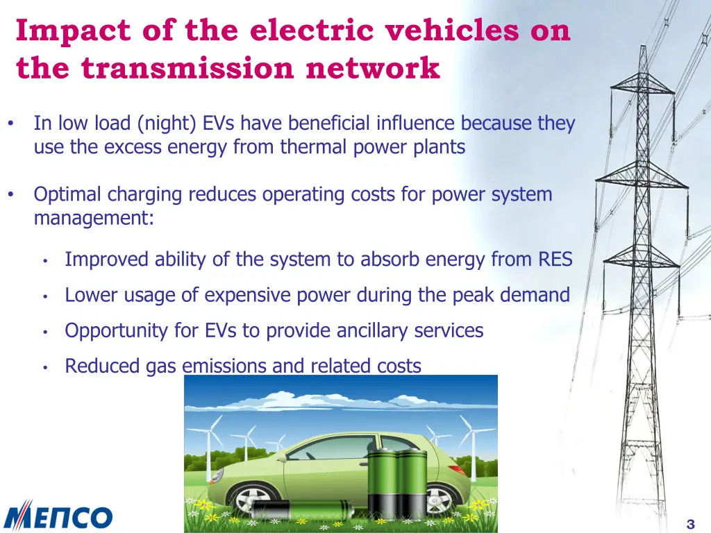 impact of the electric vehicles