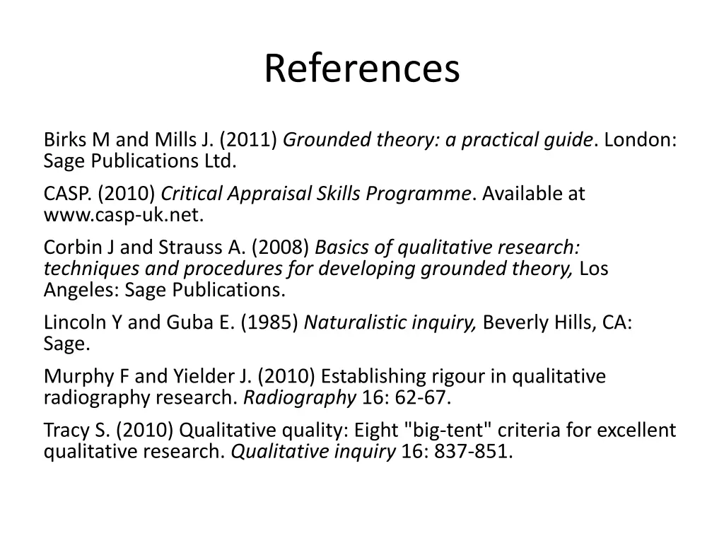 references
