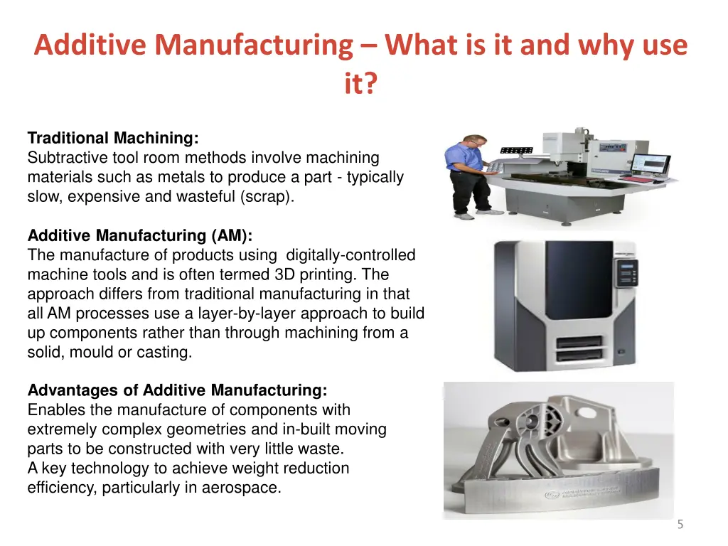 additive manufacturing what is it and why use it