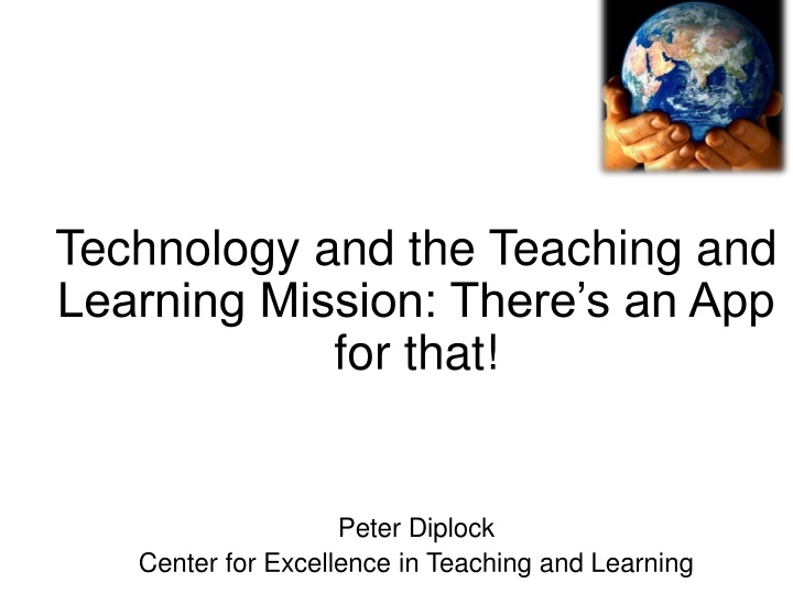 technology and the teaching and learning mission