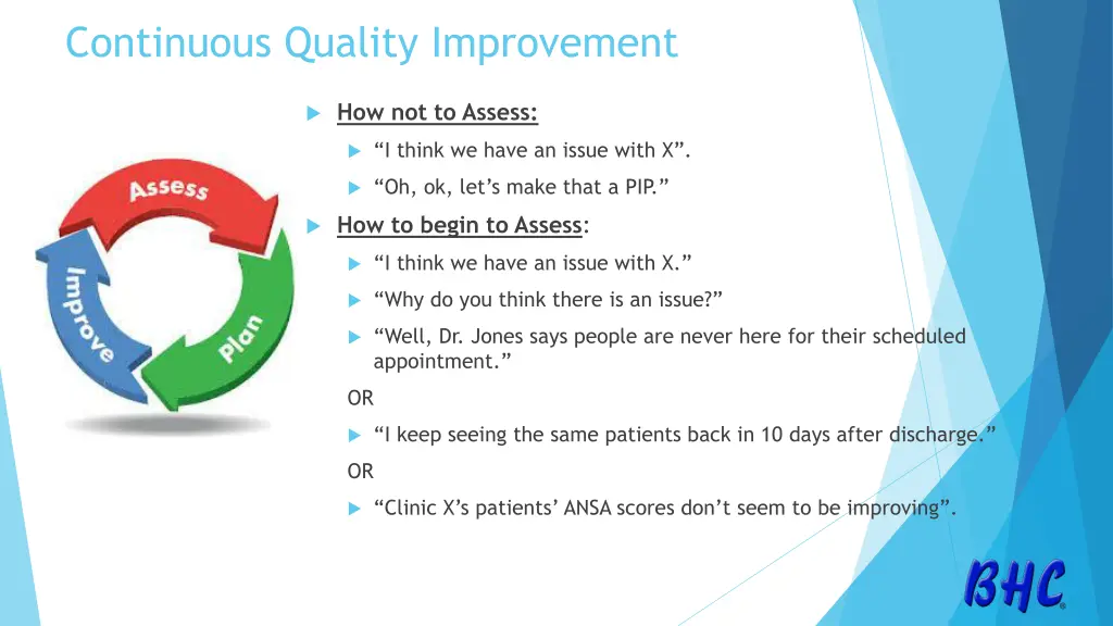 continuous quality improvement