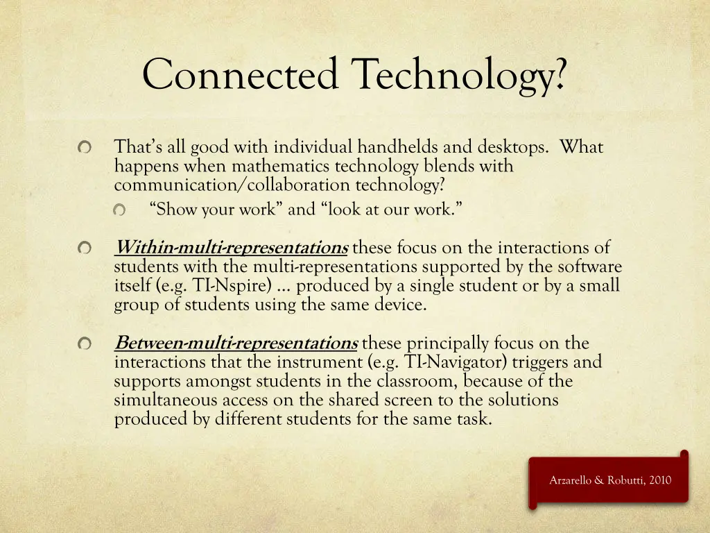 connected technology