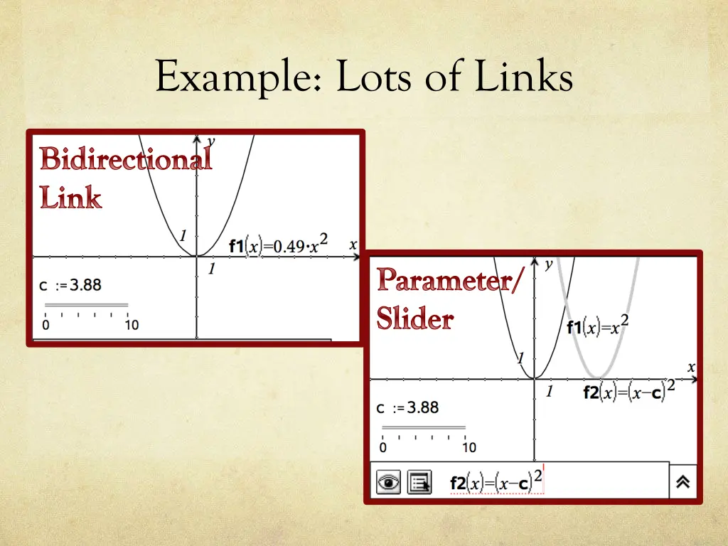 example lots of links