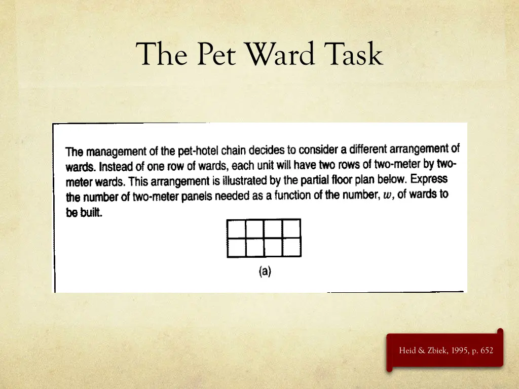 the pet ward task