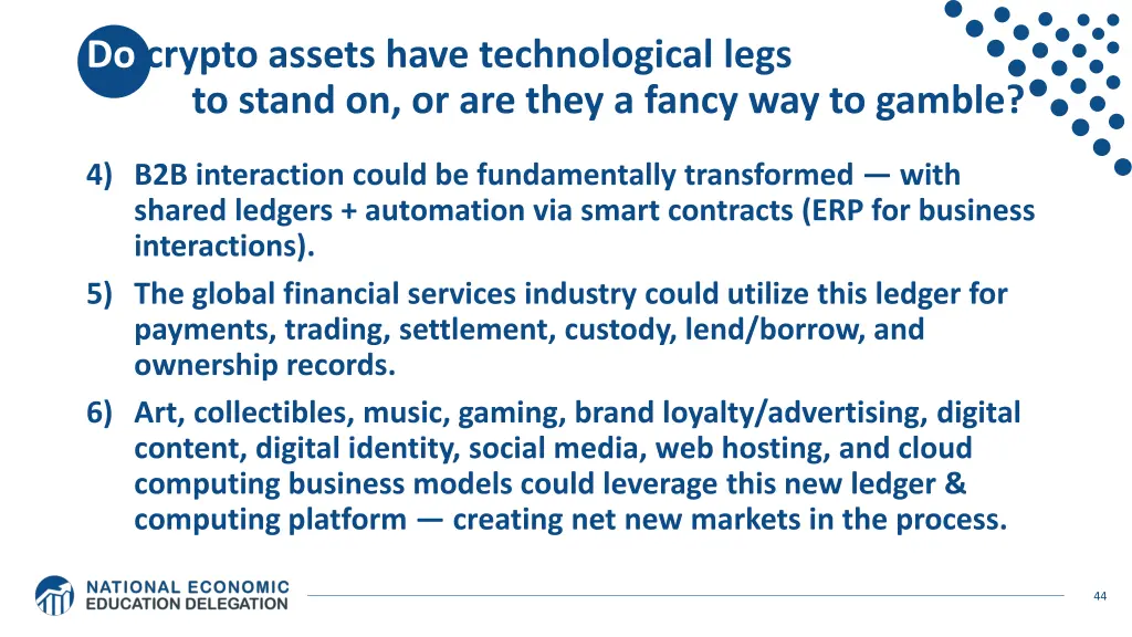 do crypto assets have technological legs to stand 4