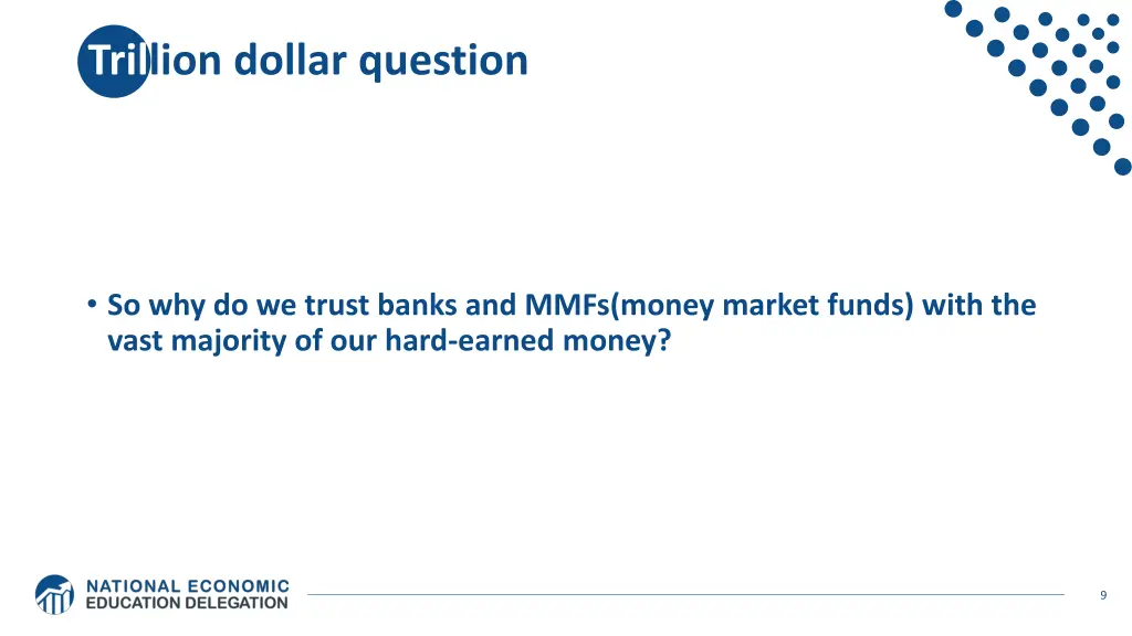 trillion dollar question