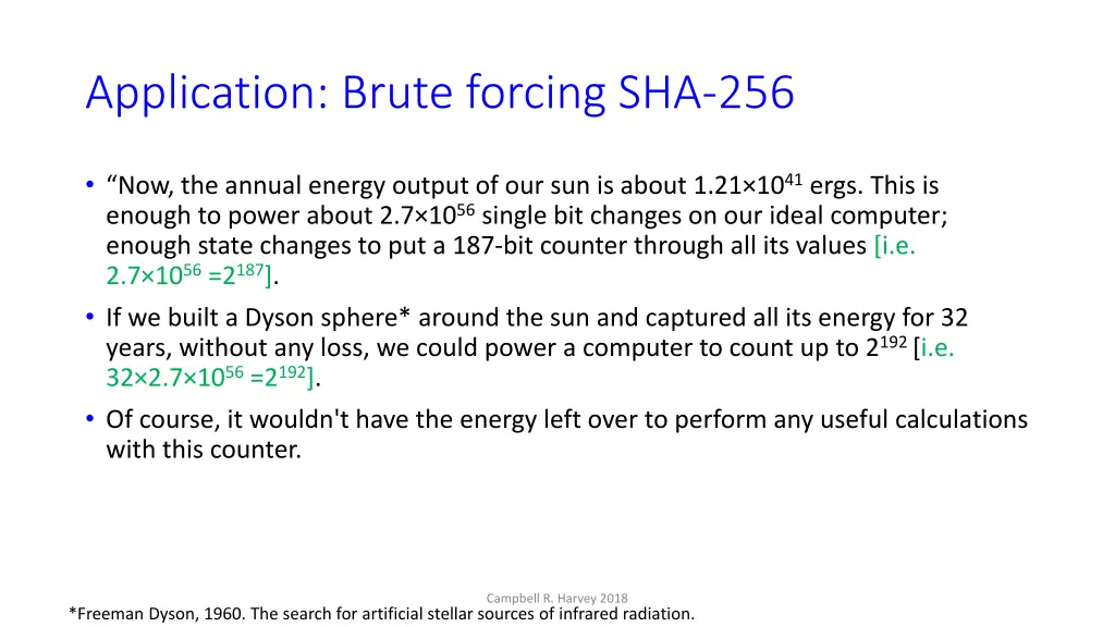 application brute forcing sha 256 3