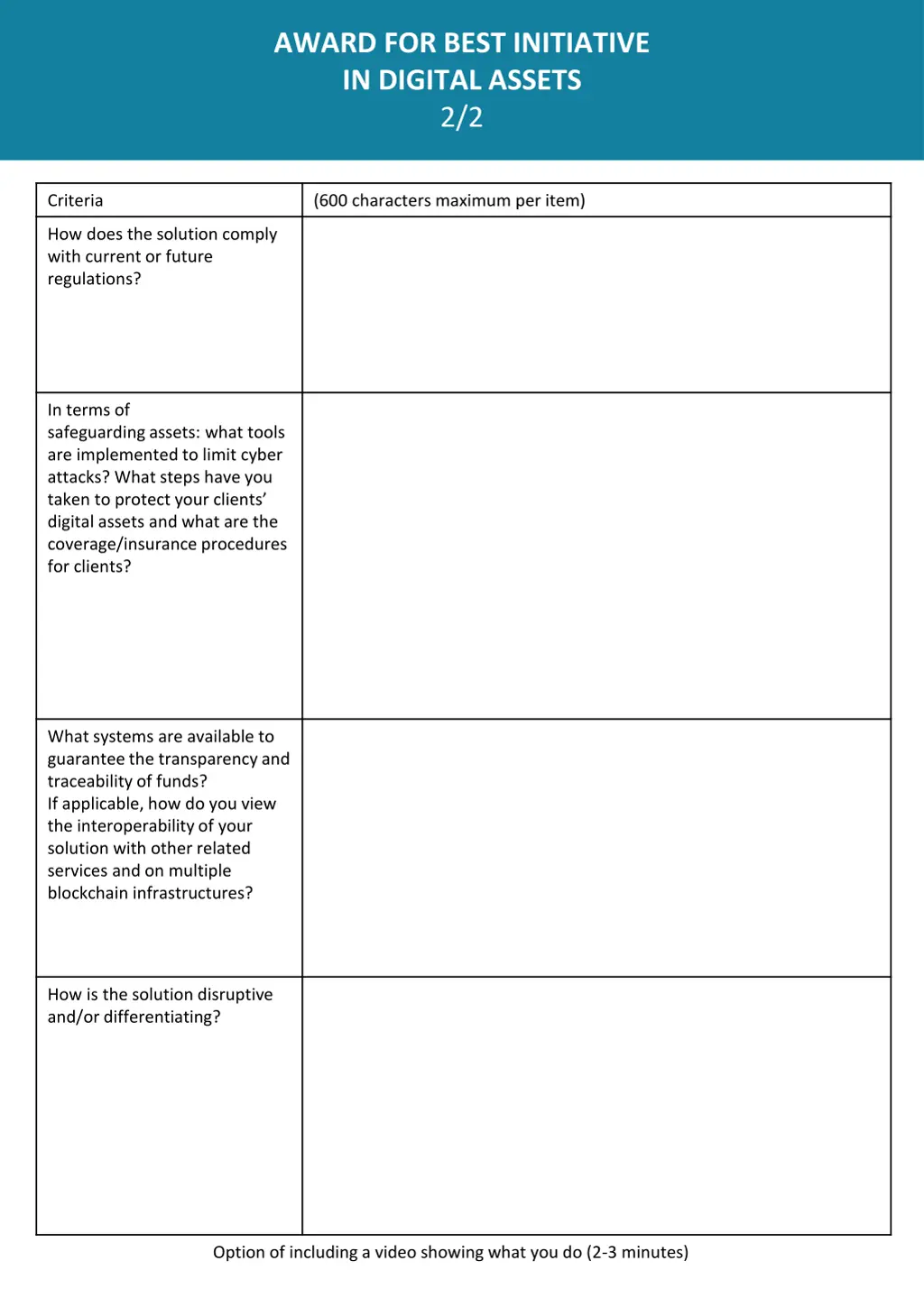 award for best initiative in digital assets 2 2