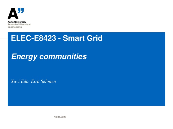 elec e8423 smart grid