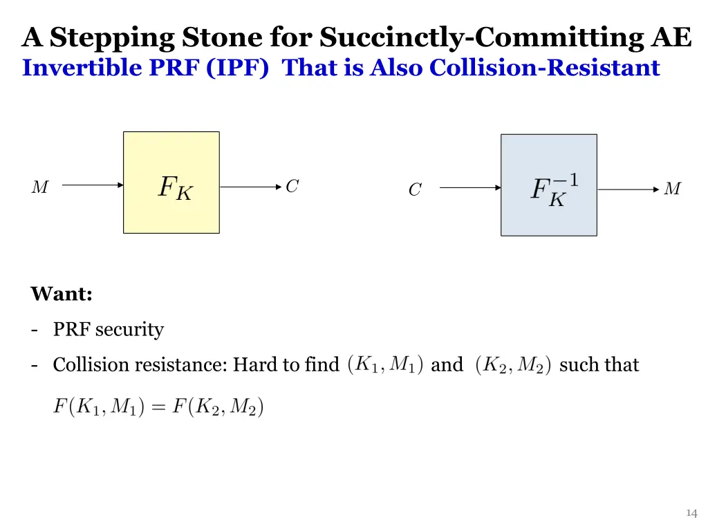a stepping stone for succinctly committing