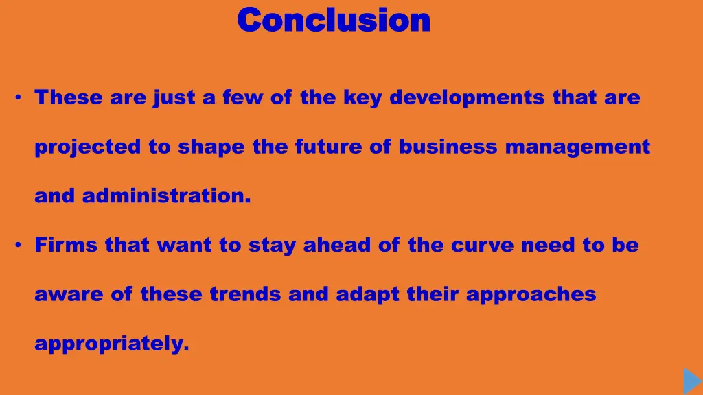 conclusion conclusion