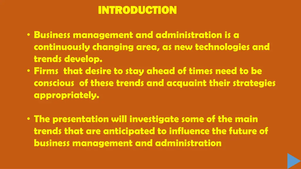 introduction introduction