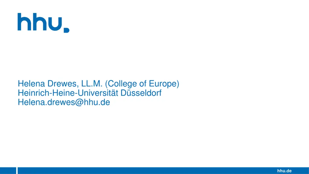 helena drewes ll m college of europe heinrich