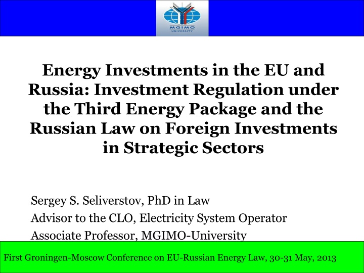 energy investments in the eu and russia