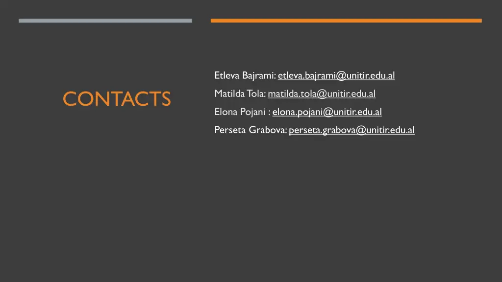 etleva bajrami etleva bajrami@unitir edu al