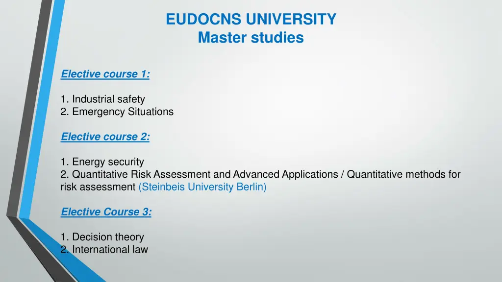 eudocns university master studies 1
