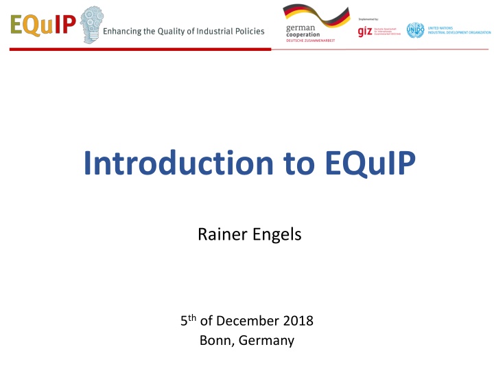 introduction to equip