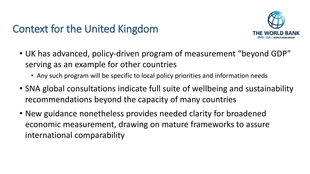 updating the system of national accounts standards 11