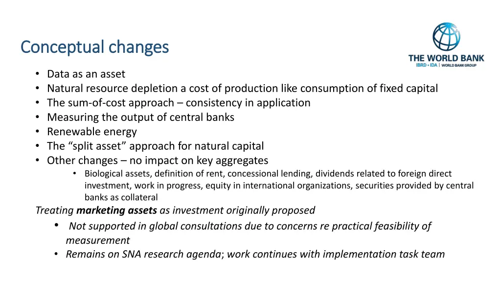 updating the system of national accounts standards 3