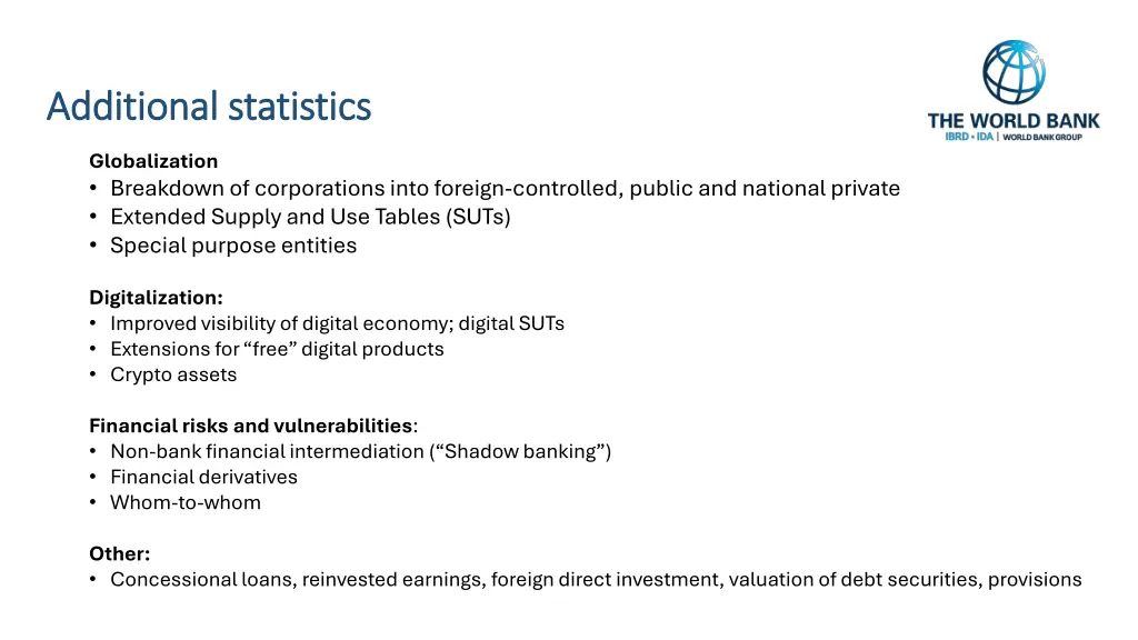 updating the system of national accounts standards 4