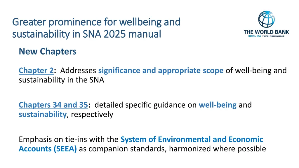 updating the system of national accounts standards 9