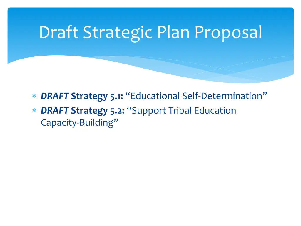 draft strategic plan proposal 10