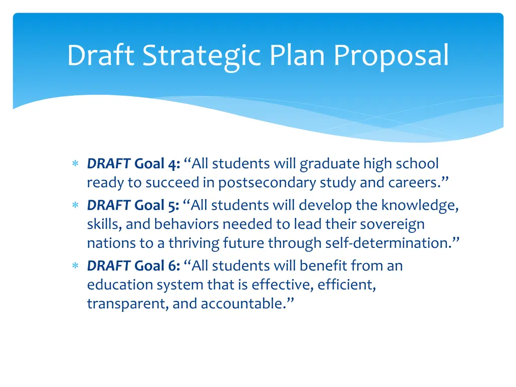 draft strategic plan proposal 5