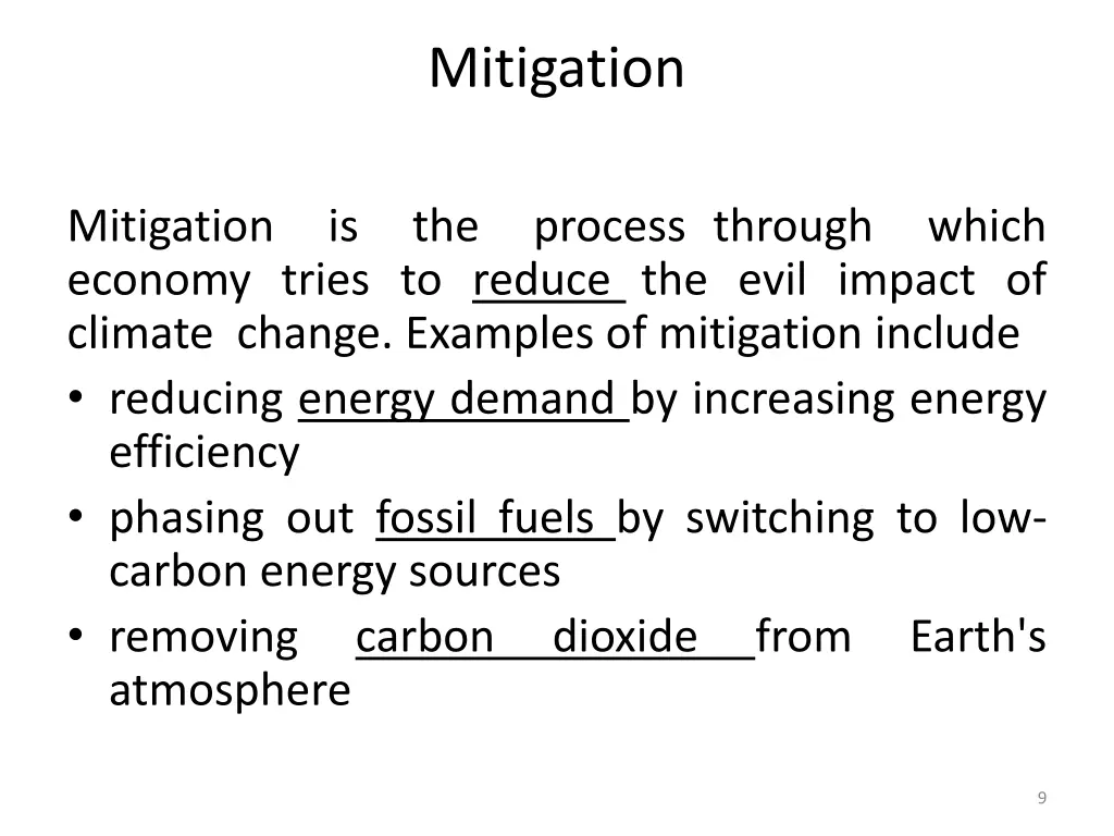 mitigation 1
