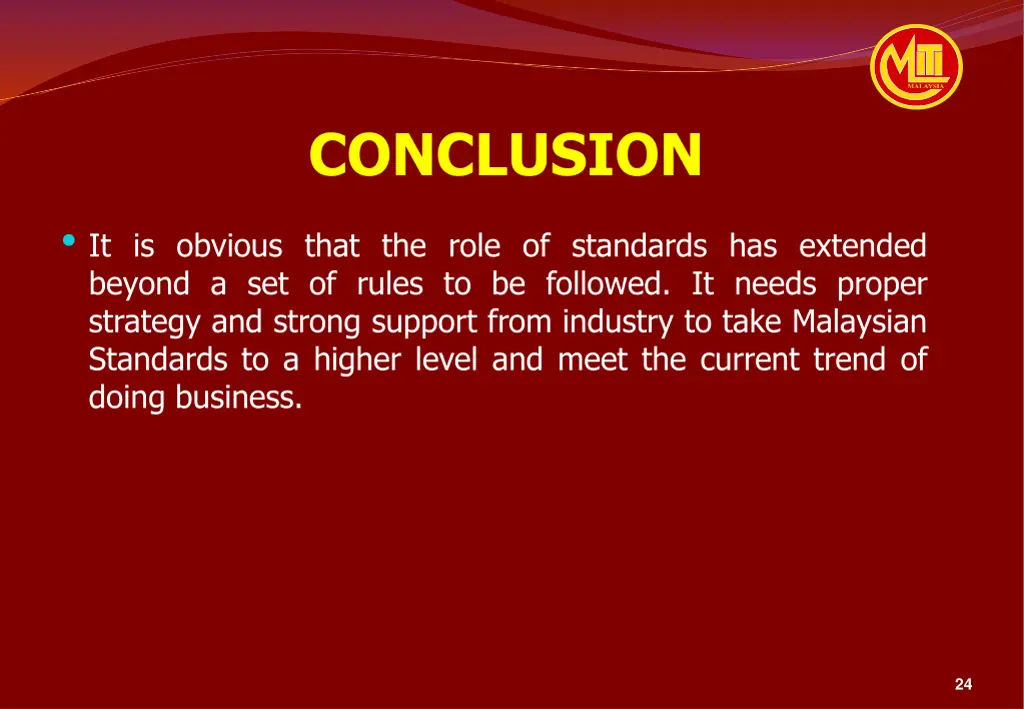 conclusion