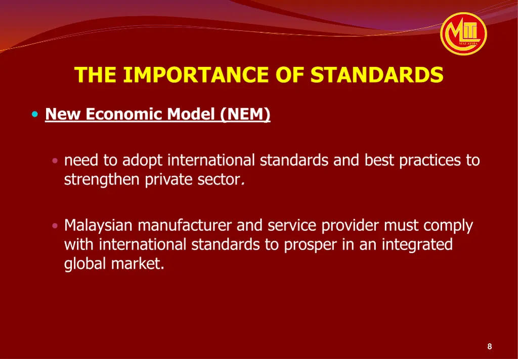 the importance of standards 1