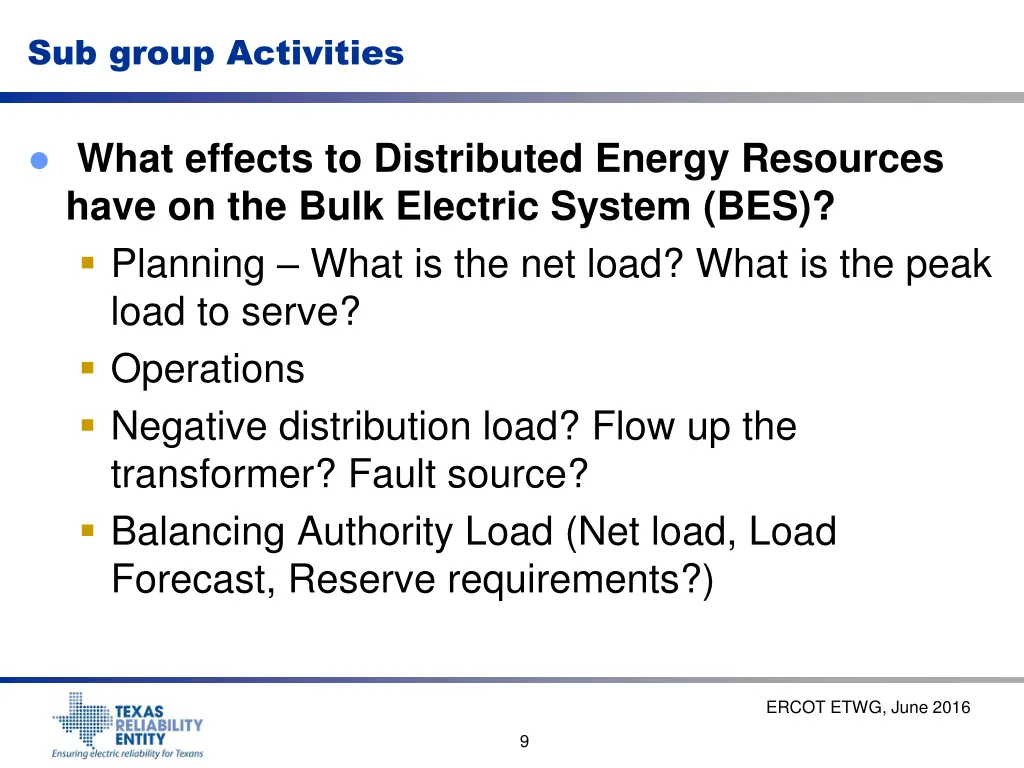 sub group activities 4
