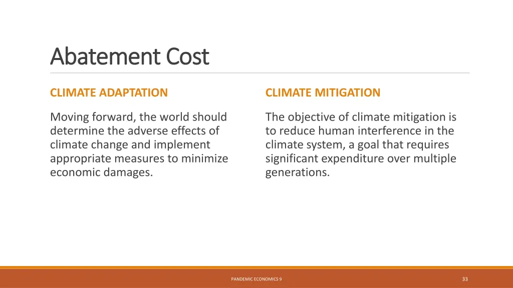 abatement cost abatement cost