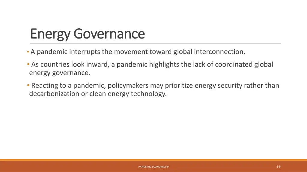 energy governance energy governance