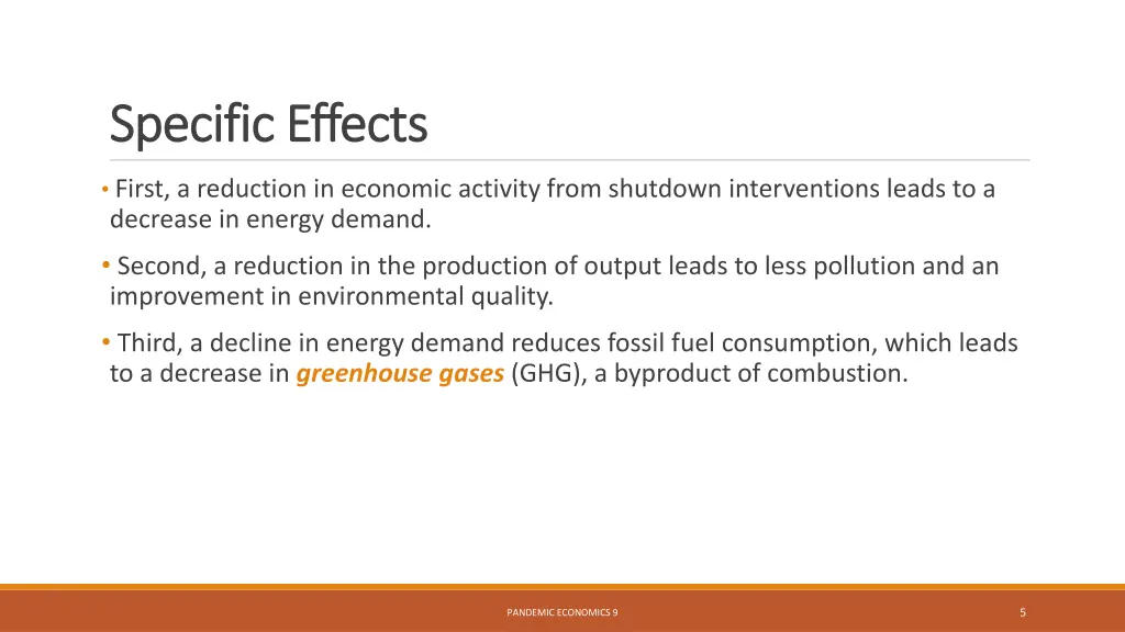 specific effects specific effects