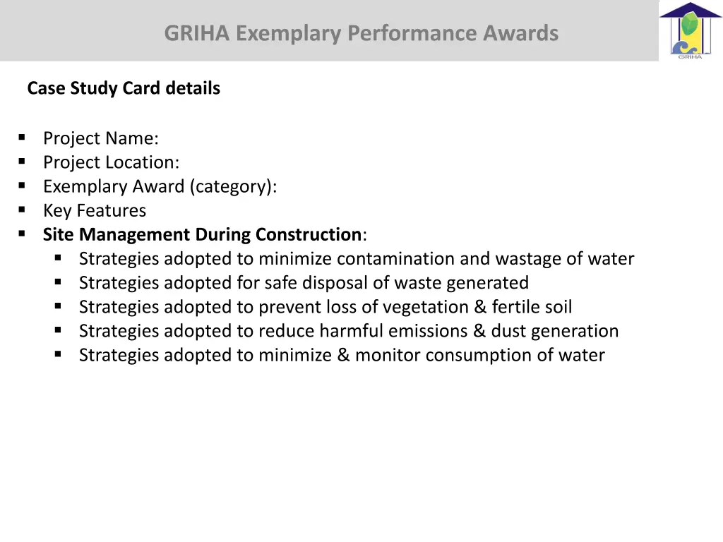 griha exemplary performance awards 11