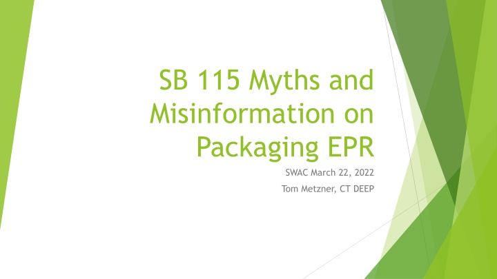 sb 115 myths and misinformation on packaging epr
