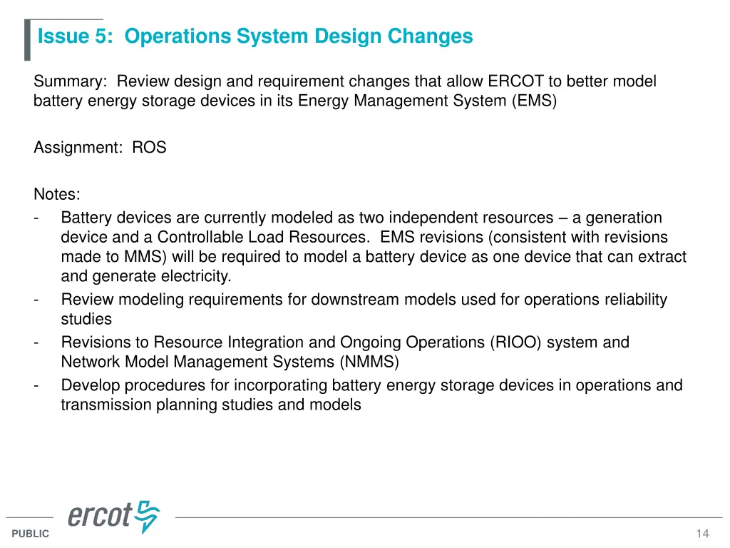 issue 5 operations system design changes