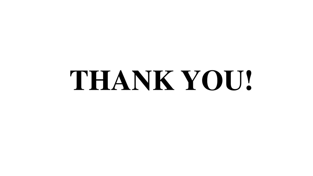 thank you