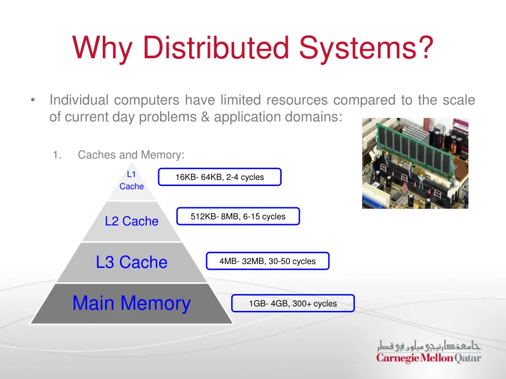 why distributed systems 1