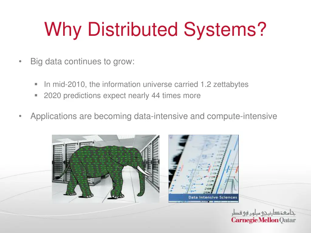 why distributed systems