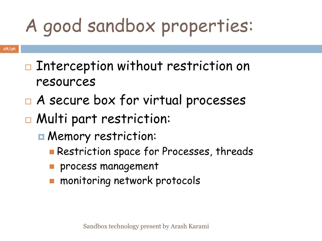 a good sandbox properties
