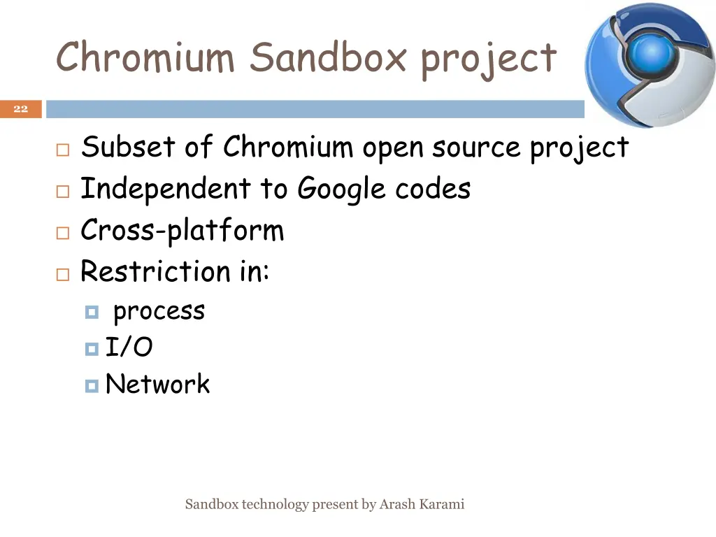 chromium sandbox project