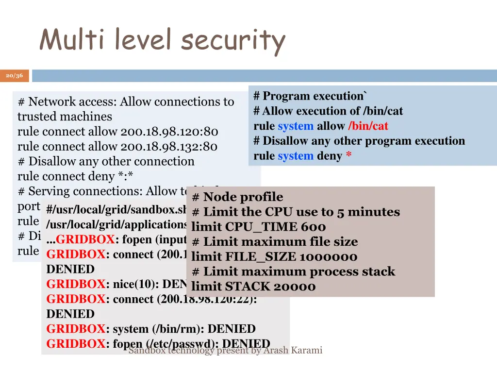 multi level security