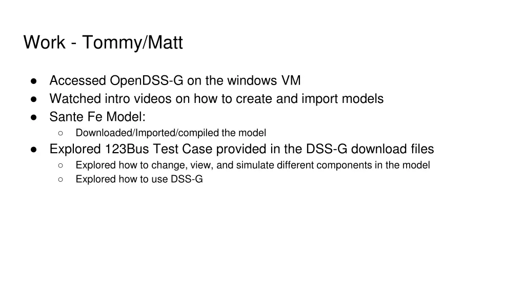 work tommy matt