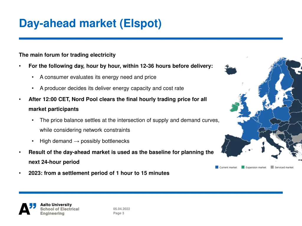 day ahead market elspot