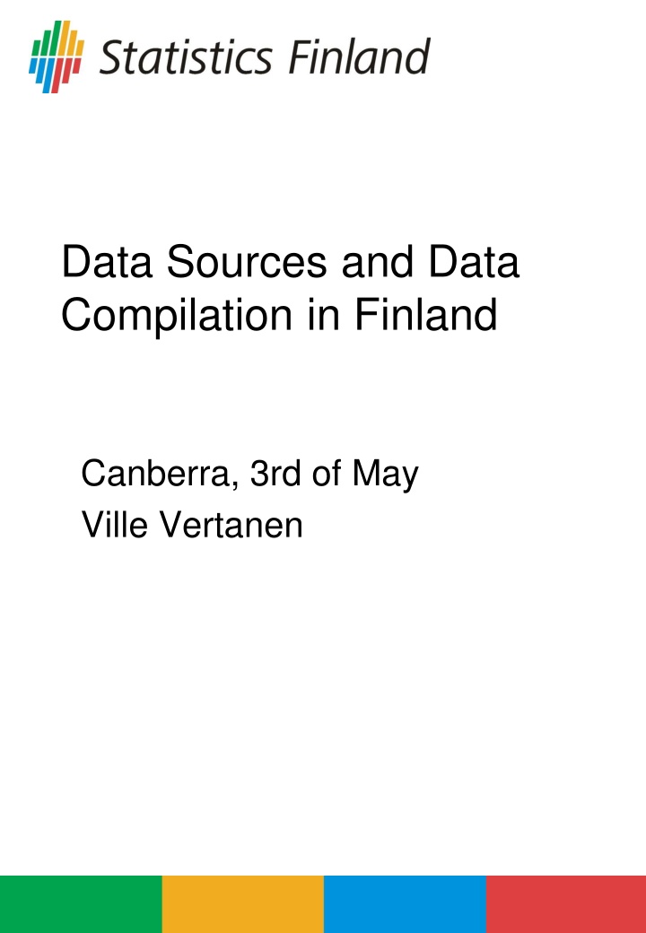 data sources and data compilation in finland